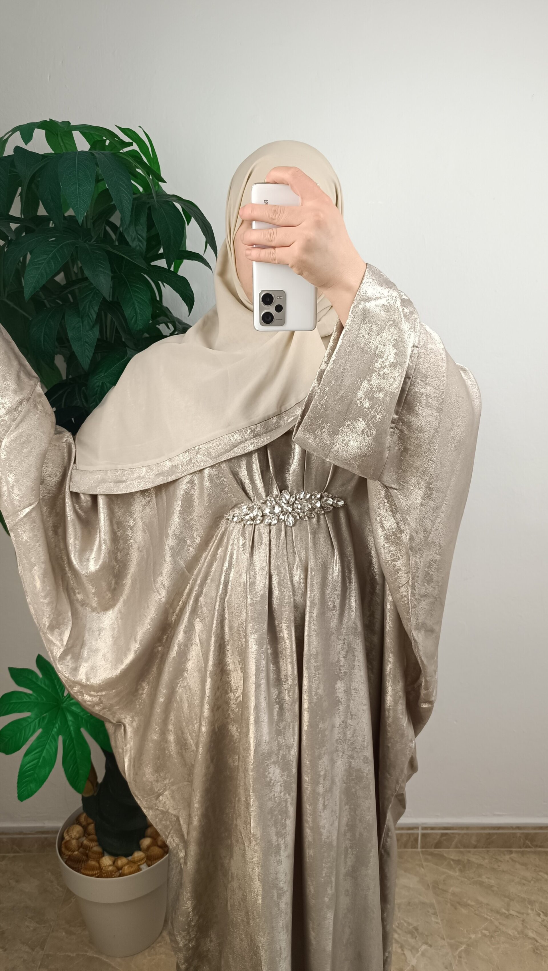 Abaya de seda - 1